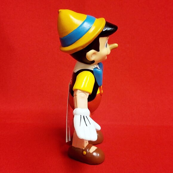 Vintage Disney Articulated Pinocchio Figure Tag - Picture 12 of 14